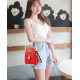New Korean version Girl Student Backpack-Red