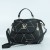 Women Fashion V Small Square Shape Black Color Handbag