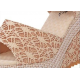 Elegant Lace Espadrille Wedges with Comfort Fit Design image