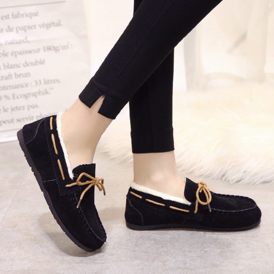 Winter New Black Warm shoes for Women