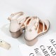 Open Toe Buckle Closing Fashion Sandals