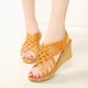 High Platform Cross Border Wedge Sandals