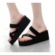 High Bottom Lightweight comfortable slippers-Black