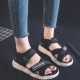 New Fashion Women Sports Soft-Soled Sandals - Black