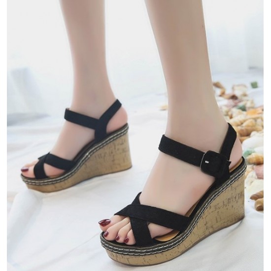 Buy New Cross Straps Sexy High Heeled 