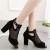 Elegant Black Mesh Heels with Celestial Charms