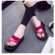 High Bottom Lightweight comfortable slippers-Red