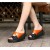 Women Latest Fashion Elegant Style Wedge Sandals-Orange