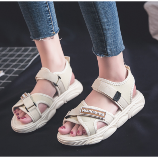 new fashion Women sports soft-soled sandals-White