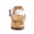 Neutral Tone Comfort Cream Sandals with Elegant Ankle Straps