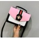 New Tide Korean Fashion Messenger bag-Pink image