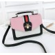 New Tide Korean Fashion Messenger bag-Pink image