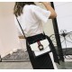 New Tide Korean Fashion Messenger bag-White image