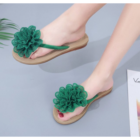 Flower slippers hot sale for ladies