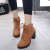 Thick High Heels Ladies Casual Boots