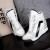New Fashion White Wedge Sneakers