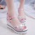 New Fish Mouth buckle Pink Ladies Sandals