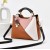 Cross-border Leather Shoulder Handbag-Brown