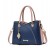 Pure Leather Women Exclusive Design Handbag-Blue