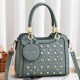 Pure Leather Women Stereotypes Handbag-Green image