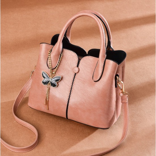 United States Fashion Messenger Bags Handbags-Pink image
