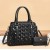 Luxury Sequin Two Piece Handbag Set-Black