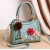 New Fashion Flower Large Capacity Messenger Bags Handbags-Green