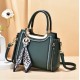 New Fashion Soft Leather Messenger Bags Handbags-Green image