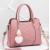 Trending Style Leather Shoulder Handbag-Pink