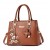 New Fashion Flower Printed Messenger Bags Handbags-Brown