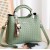 Simple Casual Ladies Shoulder Bags Handbags-Green