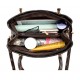 Designer Pattern Brown Shoulder Bag or Handbag-Brown image