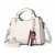 Europian Fashion Messenger Bags Handbags-White
