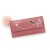 Women Long Soft Leather Wallet - Pink