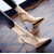 Stylish Cream Strappy High Heels for Women