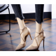 Stylish Cream Strappy High Heels for Women - Elegant and Comfortable Footwear