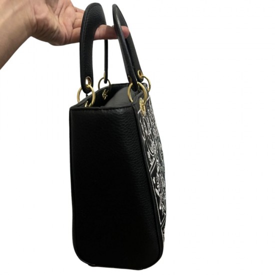 Black Printed Bag image