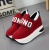 Women Elegant Casual Sport Wedge Shoes - Red