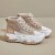 Women's Fashion High Top Platform Sneakers – Casual Chunky Ankle Boots