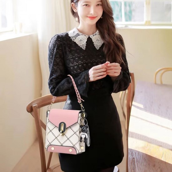 Women Pu Shoulder Handbags Forwarder Fashionable Mobile Phone Bag For Ladies image