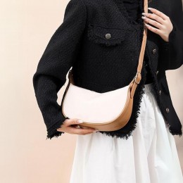 Stylish Mini Crossbody Adjustable Strap Zipper Bag 