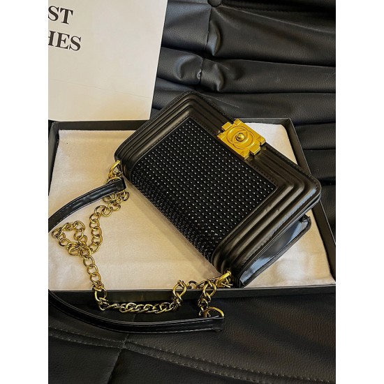Glamorous Glow Chanel Boy Medium Pearl Bag image