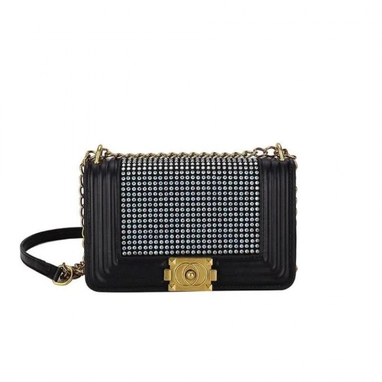 Glamorous Glow Chanel Boy Medium Pearl Bag image