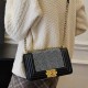 Glamorous Glow Chanel Boy Medium Pearl Bag image
