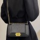 Glamorous Glow Chanel Boy Medium Pearl Bag image