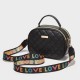 Women's Crossbody Bag With Letter Strap Multi Pockets Purse image