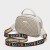 Women's Crossbody Bag With Letter Strap Multi Pockets Purse