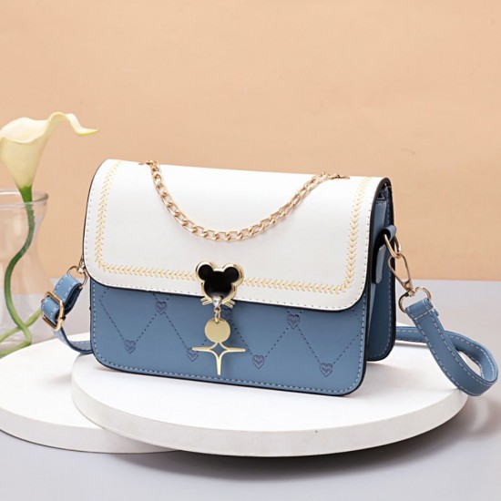 Fashion Mini Crossbody Bag Love Embroidery Shoulder Bag image