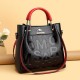 Designer Large Leather Purses Tote Messenger Shoulder Crossbody Handbags image