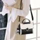 Women's Contrast Crossbody PU Leather Handbag image